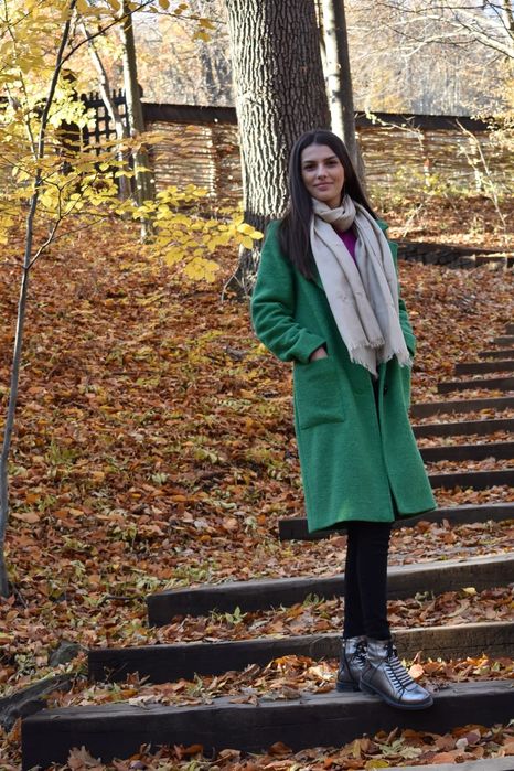 Palton croit bej si verde S damai