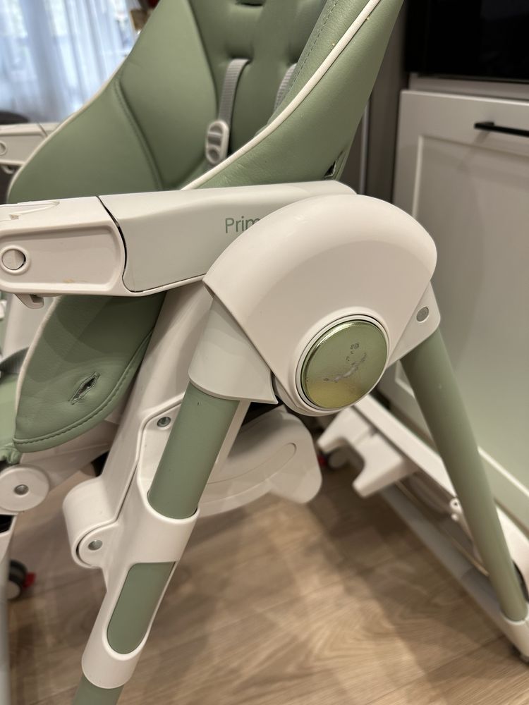 Peg Perego Столче за хранене-шезлонг Prima Pappa Follow Me - Mint