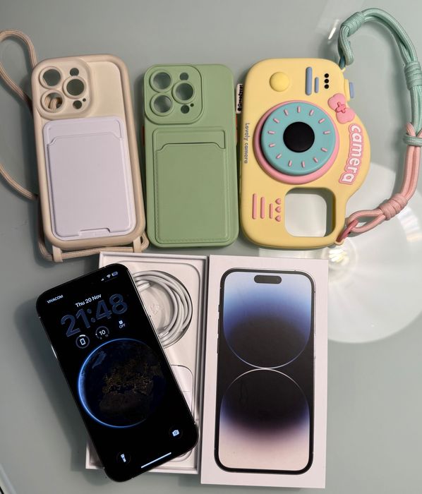 Iphone 14 pro 265gb бял