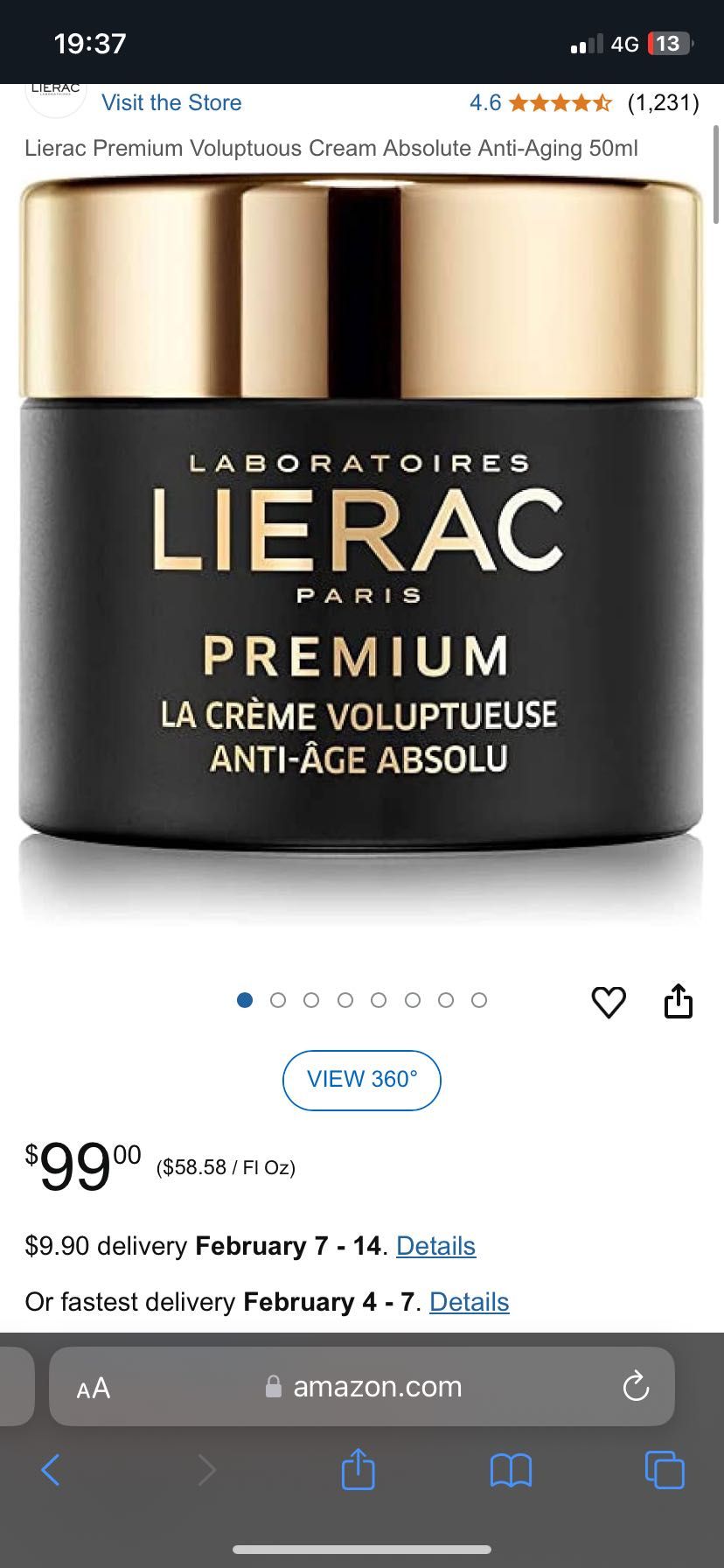 Lierac крем Anti-Age Absolu