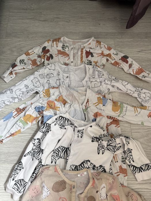 SET 7 salopete maneca lunga H&M masura 104