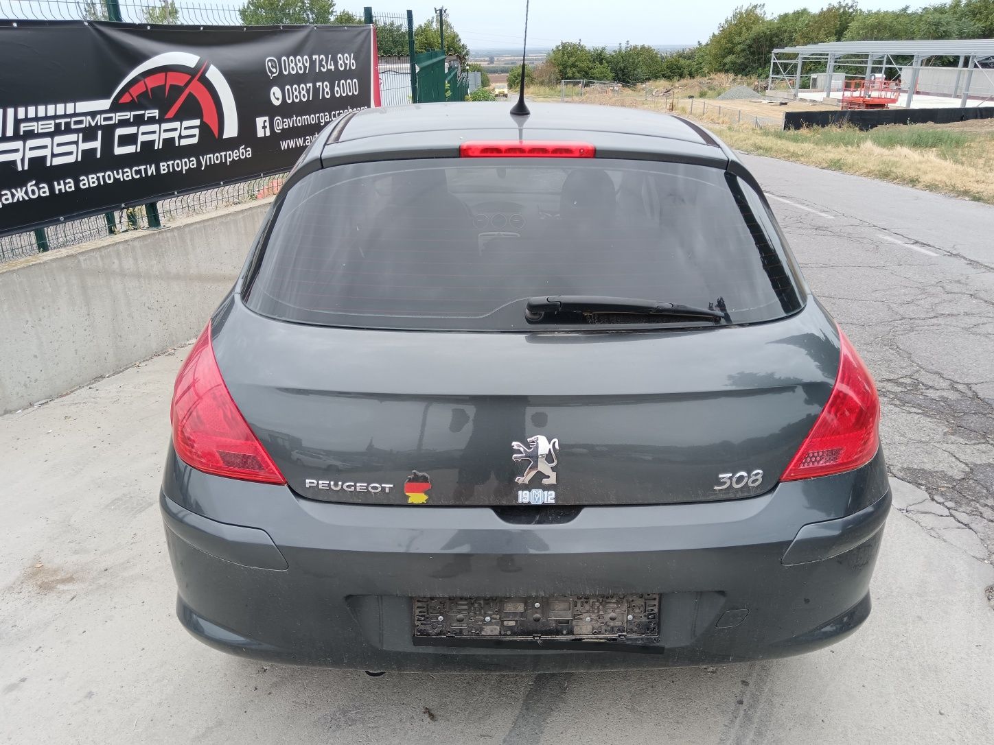 Пежо 308 1.6 хди 109 к.с. / Peugeot 308 1.6 hdi НА ЧАСТИ
