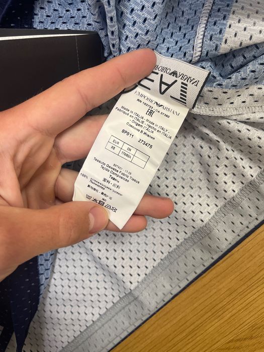 Баскетболен потник Олимпия Милано , Emporio Armani