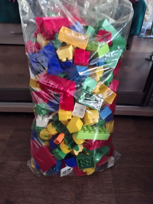 Конструктор Полесье+  пазлы в подарок