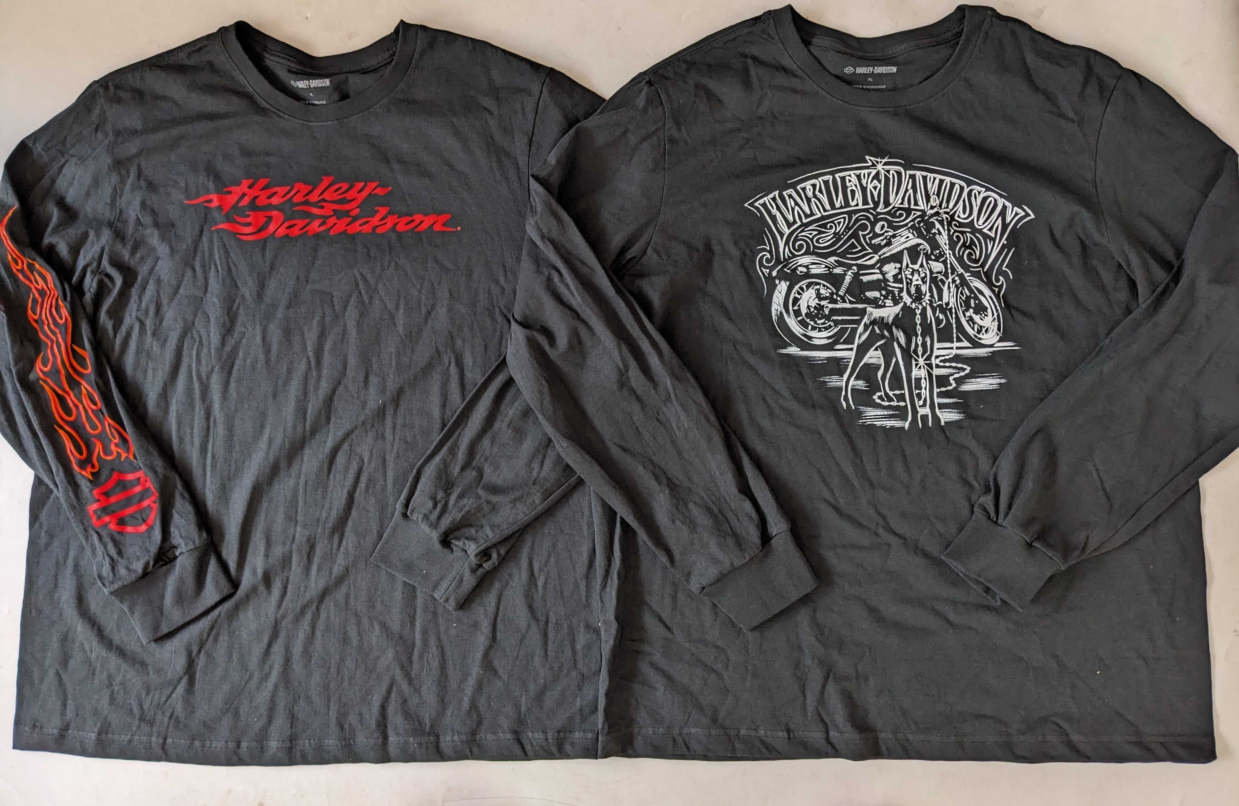 Harley Davidson Logo мъжка тениска дълъг ръкав 4 модела XL от Сащ