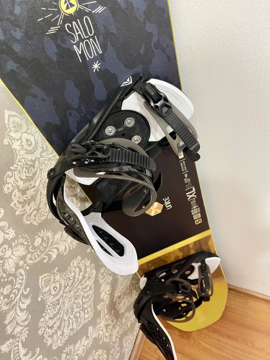 Placa snowboard 160 cm wide salomon cu legaturi