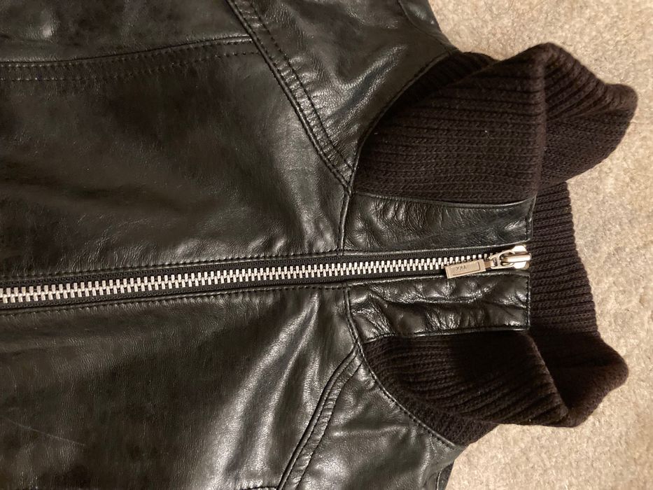 Яке от естествена кожа