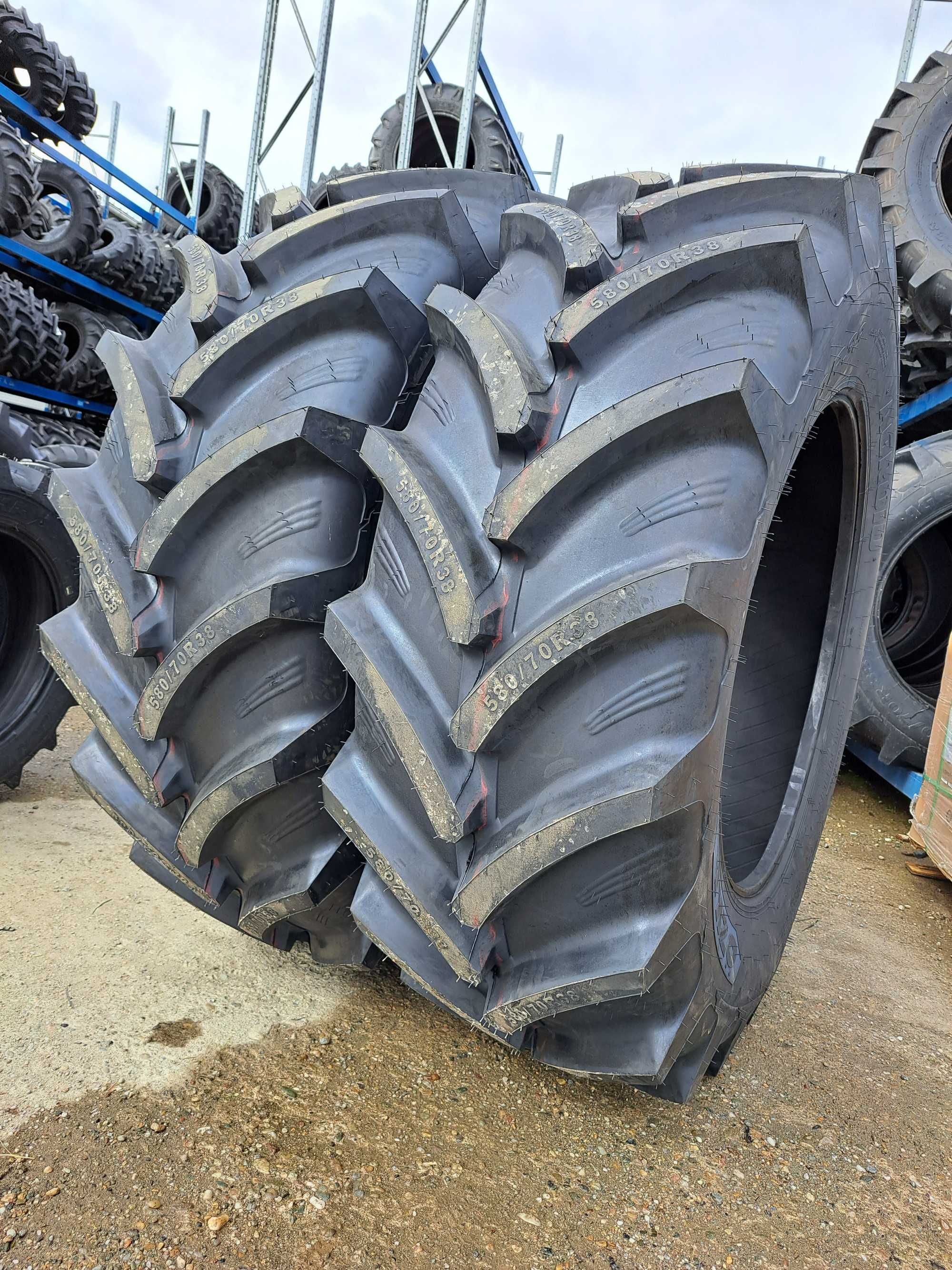 Anvelope noi 580/70R38 marca OZKA cauciucuri radiale pentru TRACTOR