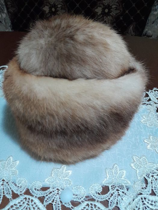 Căciulă din blană naturală de nurcă