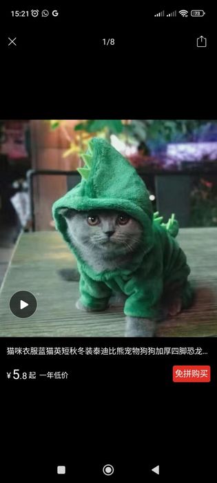 Продам костюм для кошки или собаки