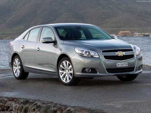 Передние колодки на CHEVROLET MALIBU !