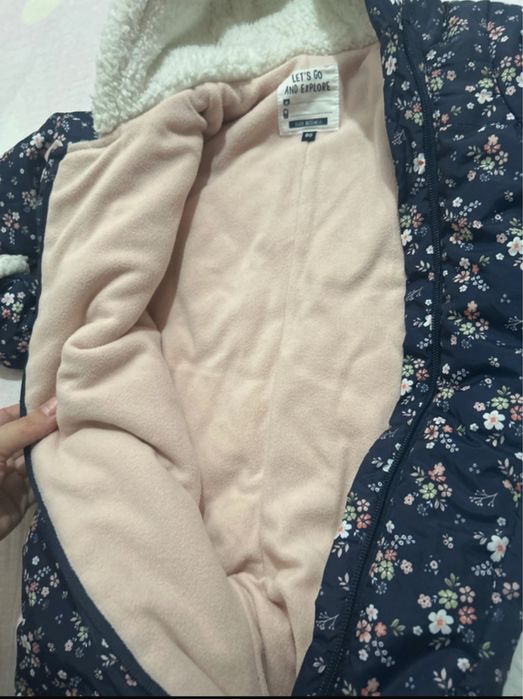 Combinizon arata impecabil potrivit pentru vremea de afara