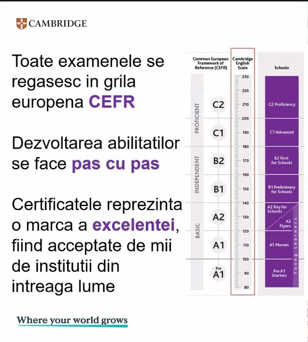 Meditatii limba engleza indiferent de nivelul de dificultate A 1- C 2