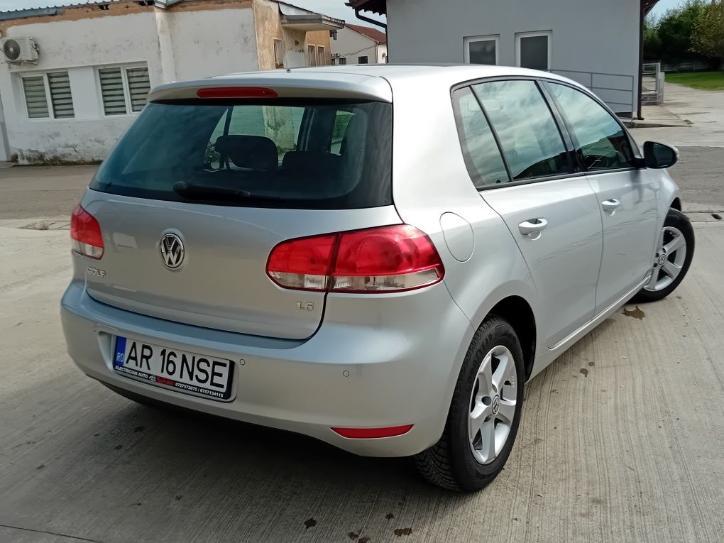 Vw Golf 6 1.6 MPI Benzina , An 2009