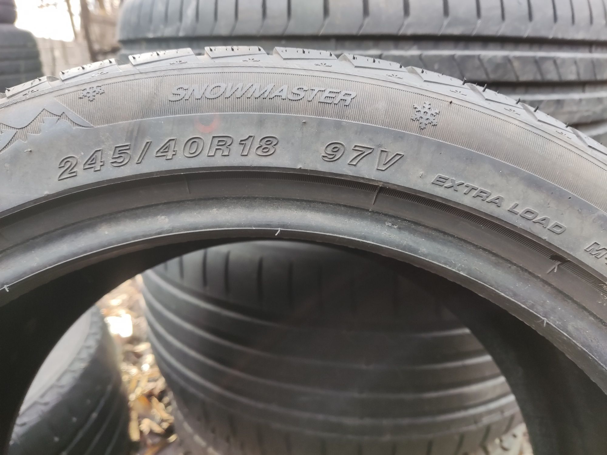 1бр зимна гума 245/40/18 Goodrich Super Snow Z507, XL подсилена
dot292