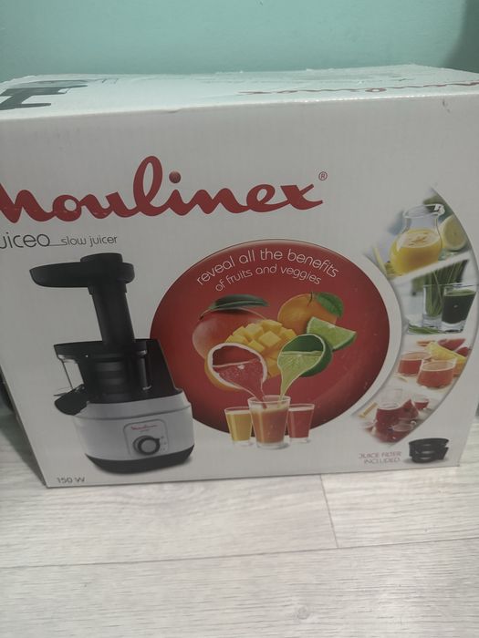 Соковыжималка Соковыжималка Moulinex ZU150110 Juiceo белый