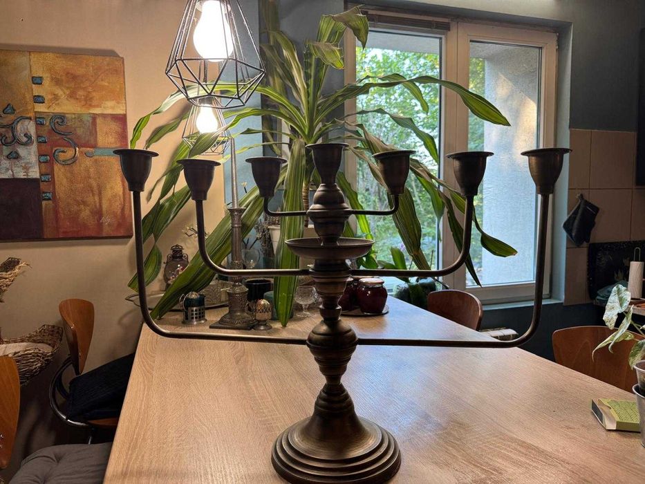 sfeșnic evreiesc bronz