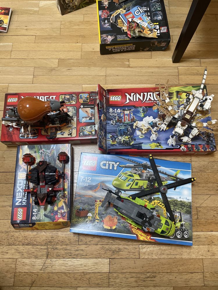 Lego ninjago, batman, minecraft, mindestom, nano bots и nexo knightes