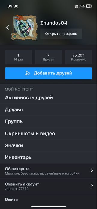 Стим аккк сатлат