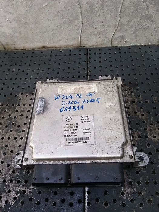 Ecu calculator motor 2.2 cdi mercedes c class w204 a6519007500 a0064461540