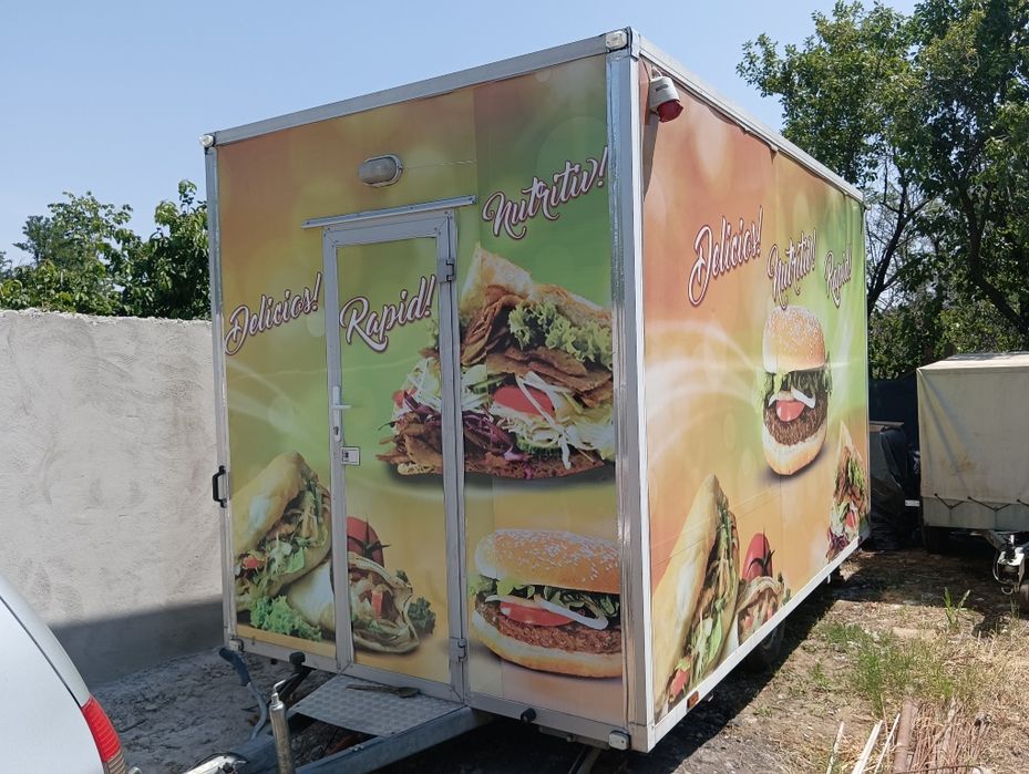 Rulota comerciala fast food