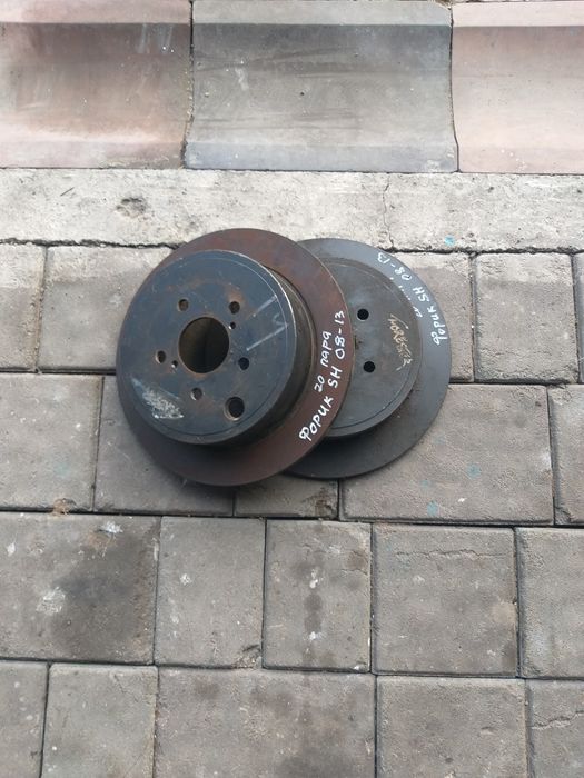 Subaru Forester SH 08-13 диски тормозные задние б/у оригинал за пару