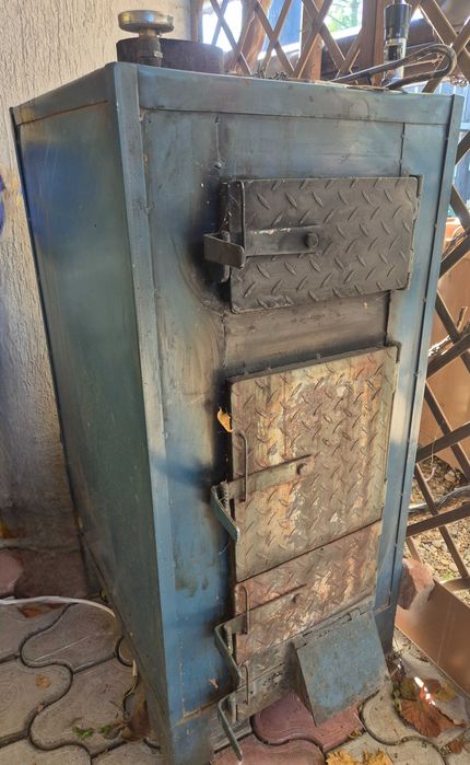 Cazan incalzire centrala pe lemn si carbune