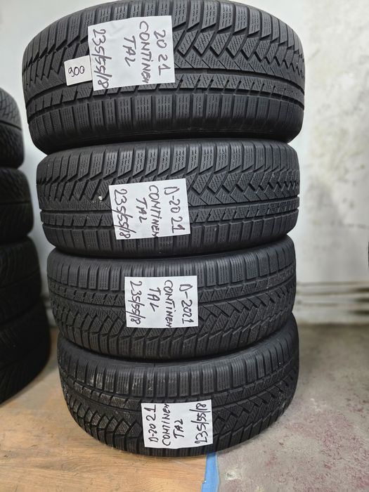 4×235/55/18 M+S.CONTINENTAL 2021.Stare excelenta.