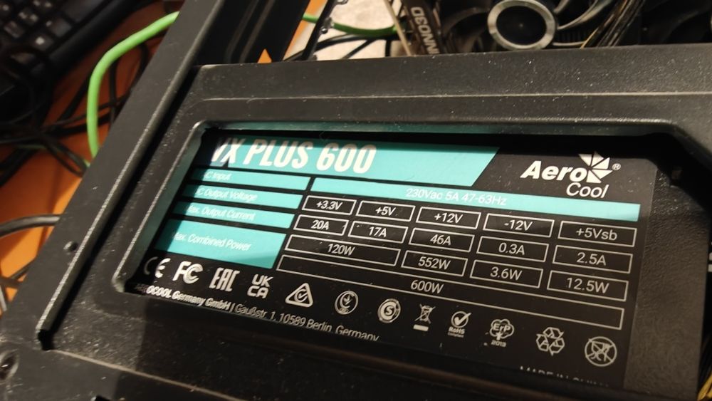 Продам игровой компьютер Core i5 7400, gtx1660 syper