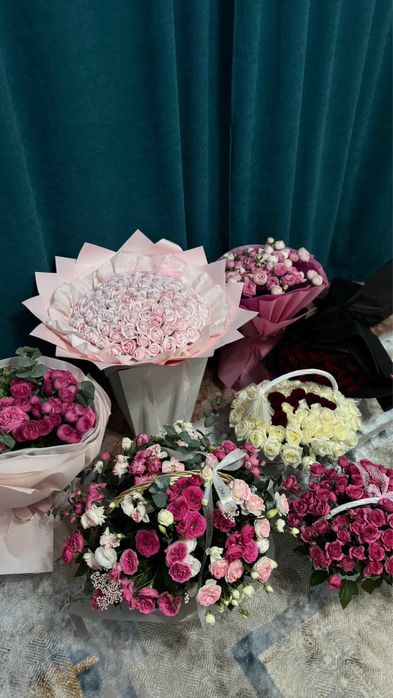 Цветы актобе шикарное