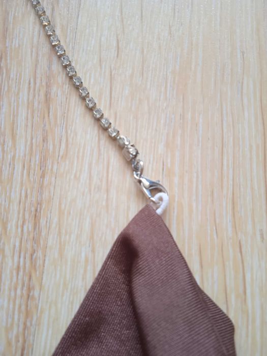 Кафяво бюстие от SHEIN