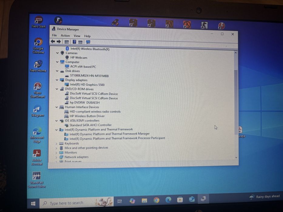 Laptop HP cu windows licentiat