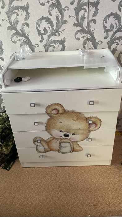 Продам детский комодик+пеленальный столик