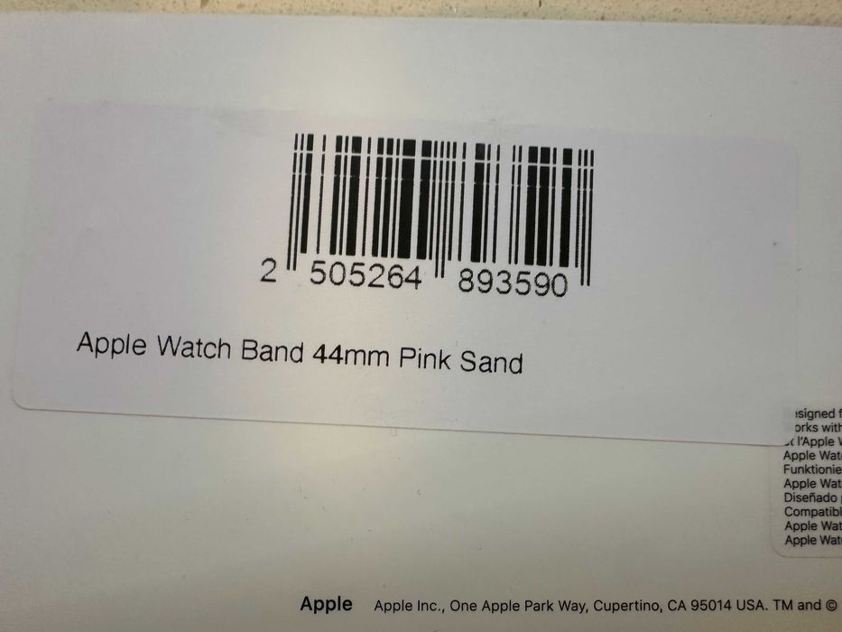 Apple Спортна каишка | Pink Sand Пясъчно розово | 44 мм