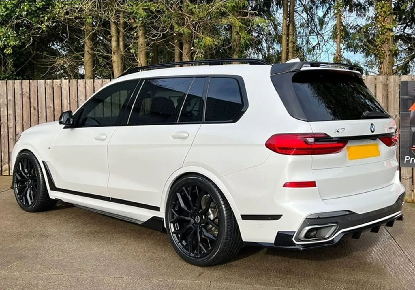X7 G07 aero kit пакет M performance BMW спойлер лип прагове G05 G06