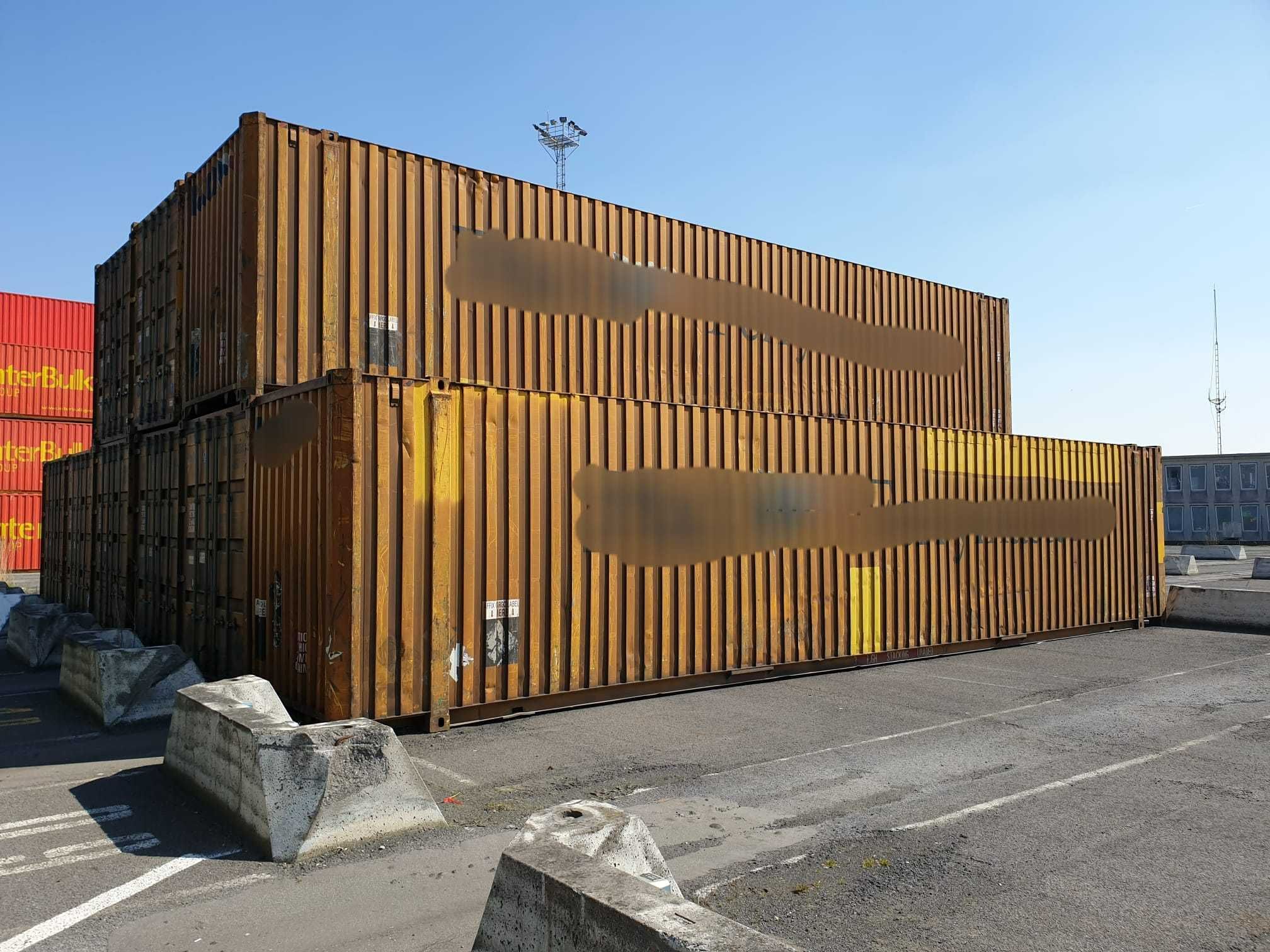 Container maritim 45HC, 13.7m pentru constructii sau depozitare