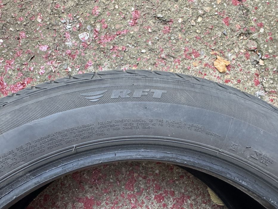 2 anvelope Bridgestone RFT 205 55 17 vara - an 2023
