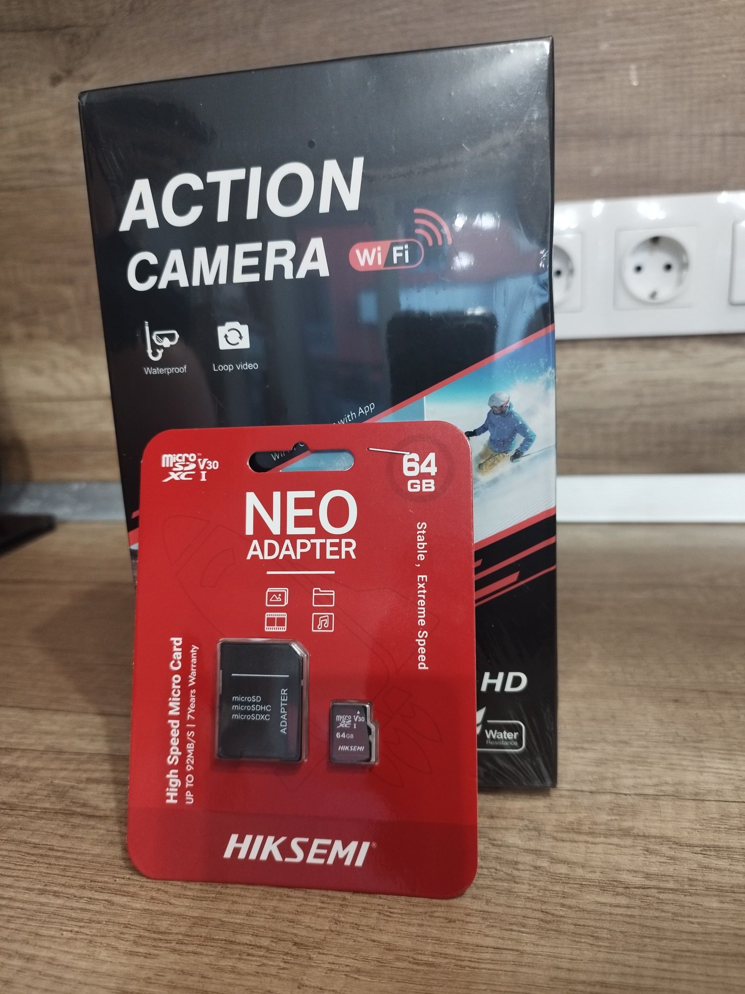 4K Action Camera+ПОДАРЪК micro sd 64 GB