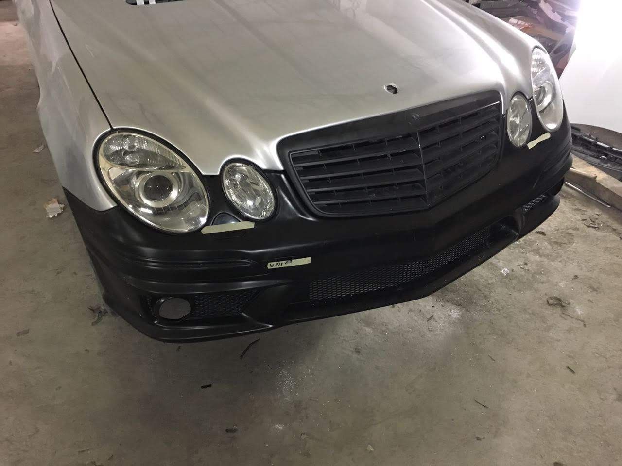 Бампер w211 AMG 6.3