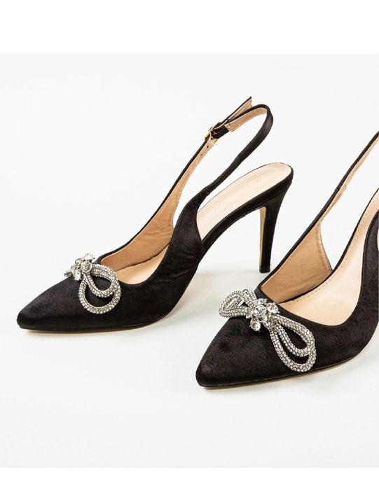 Pantofi cu toc negri, 37