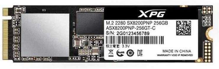 256gb SSD M.2 NVMe 1.3 A-Data XPG SX8200 Pro и 128gb m2 ssd Foresee