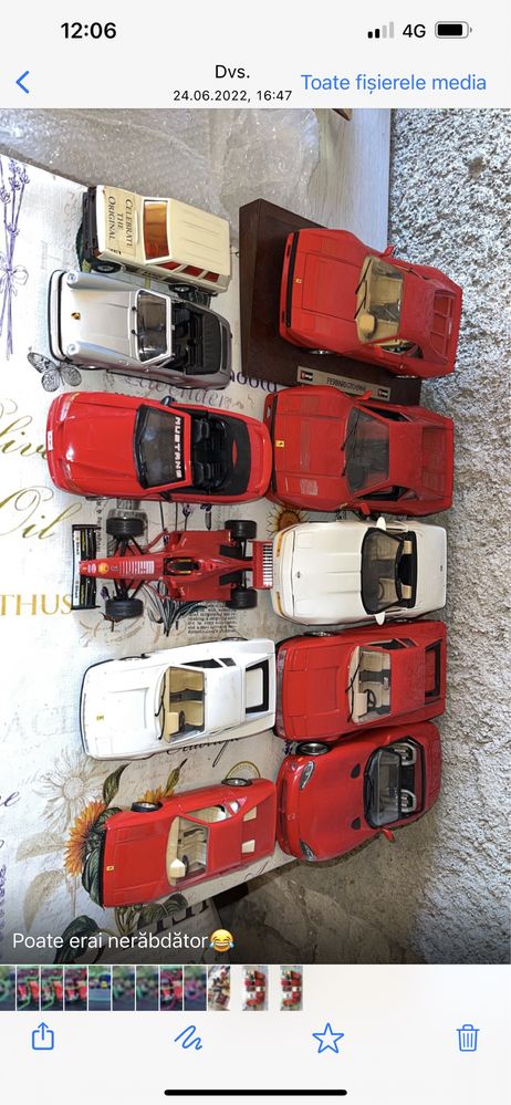 Mașinuțe Ferrari Burago, Siku,Polistil