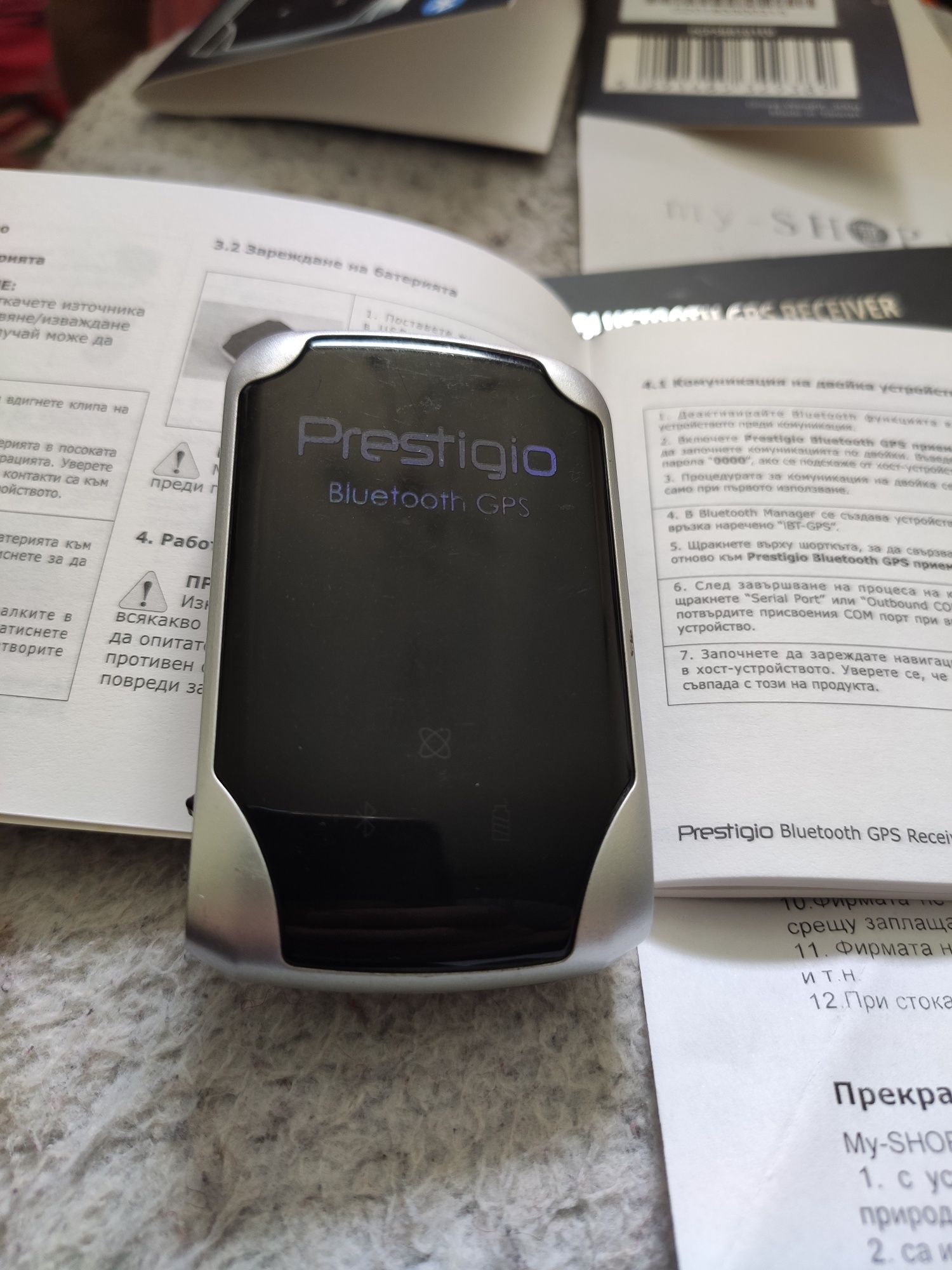 GPS Bluetooth receiver приемник Prestigio Престижио