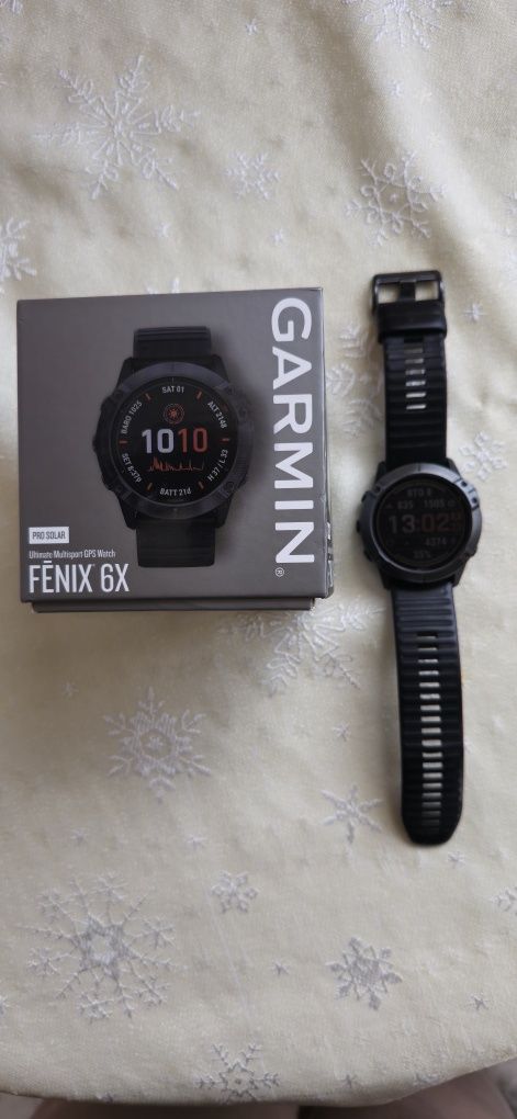 Часовник Garmin Fenix 6X PRO Solar