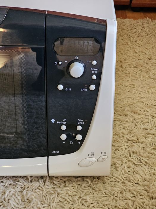 Cuptor cu microunde Whirlpool AT315 – 25 L, 900 W, Grill + Crisp