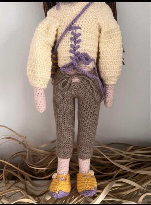 Papusa Amigurumi-crosetata manual