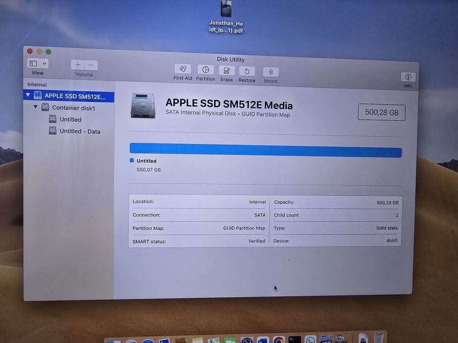 MacBook Pro, i7,16 GB RAM , ssd 512,