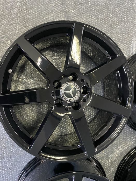 Jante 18 roti iarna Mercedes C W205 206 CLA 2 latimi 225/45/18 255/40