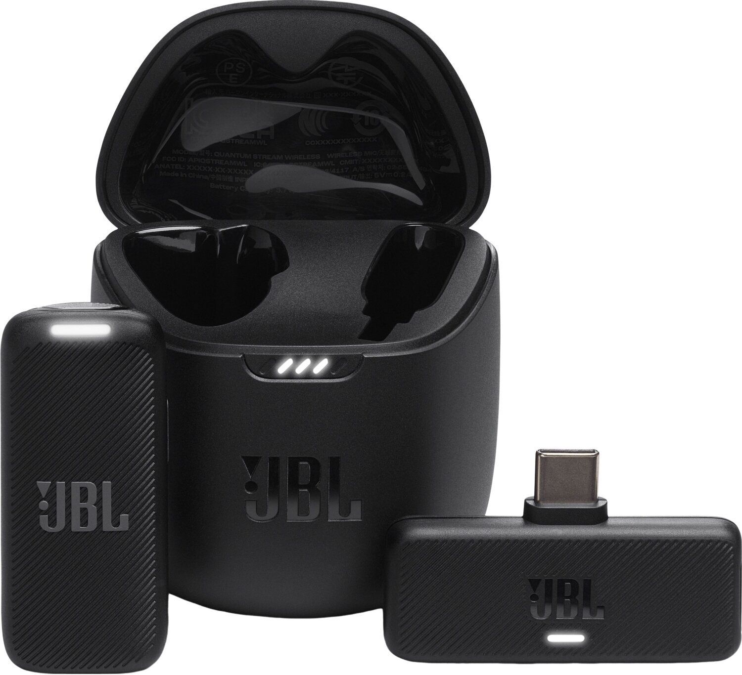 Безжичен микрофон брошка JBL Quantum Stream Wireless USB-C