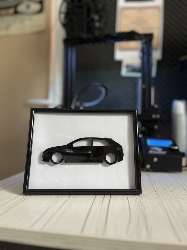 Tablou printat 3D auto/animale/poze